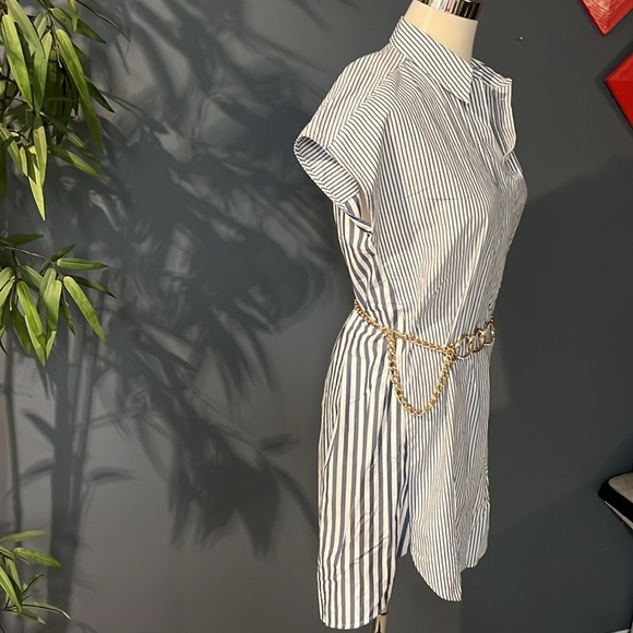 Madewell Stripe Mix Shirt Dress Size XS - Picture 5 of 7